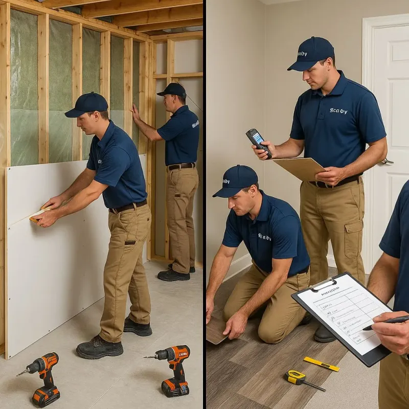 Repairs and Reconstruction process in Blacksburg, VA